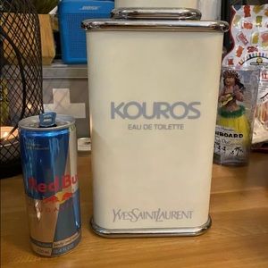 Kouros by YSL Fouctice display size cologne bottle